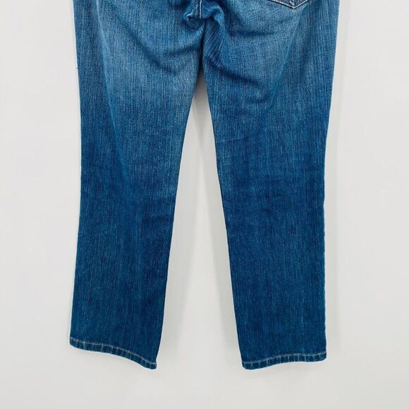 Joe's Jeans Size 26 Medium Wash Honey Crop Straight Leg Jeans Mid Rise - Picture 7 of 9